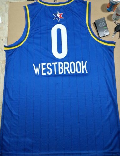 0 Westbrook 2020 All star game jersey blue